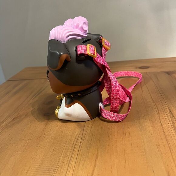 L.O.L. Surprise! Biggie Pets DJ K9 Mini Backpack/Coin Bank - Picture 2 of 5